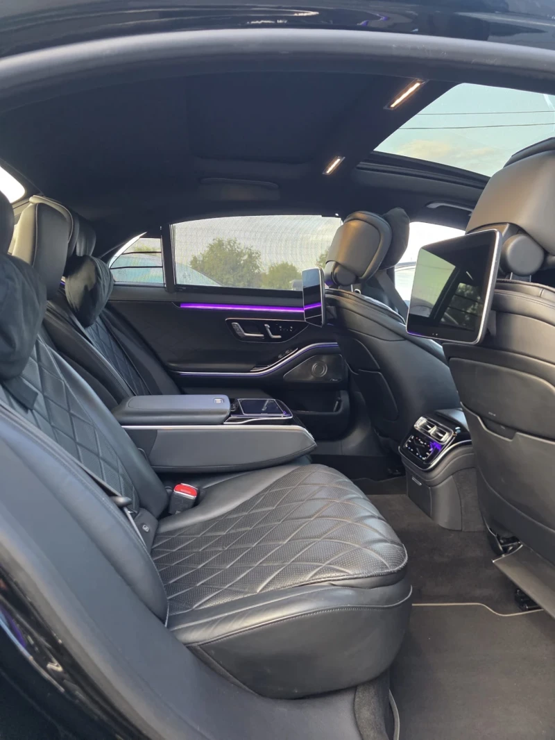 Mercedes-Benz S 350 LONG* AMG* BURMESTER* MASSAGE* TV* 360CAM* FULL* , снимка 12 - Автомобили и джипове - 51476267