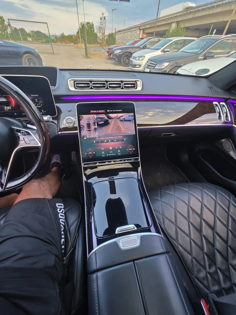 Mercedes-Benz S 350 LONG* AMG* BURMESTER* MASSAGE* TV* 360CAM* FULL* , снимка 13 - Автомобили и джипове - 51476267