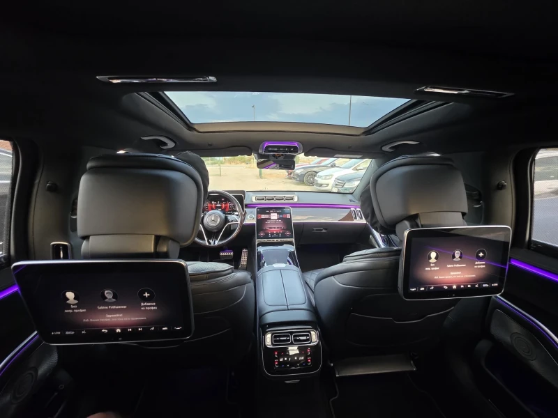 Mercedes-Benz S 350 LONG* AMG* BURMESTER* MASSAGE* TV* 360CAM* FULL* , снимка 14 - Автомобили и джипове - 51476267