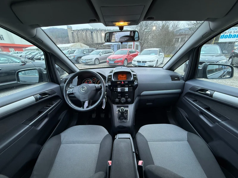 Opel Zafira 1.6i-150к.с-7местна-климатроник-ел пакет-, снимка 16 - Автомобили и джипове - 53029550