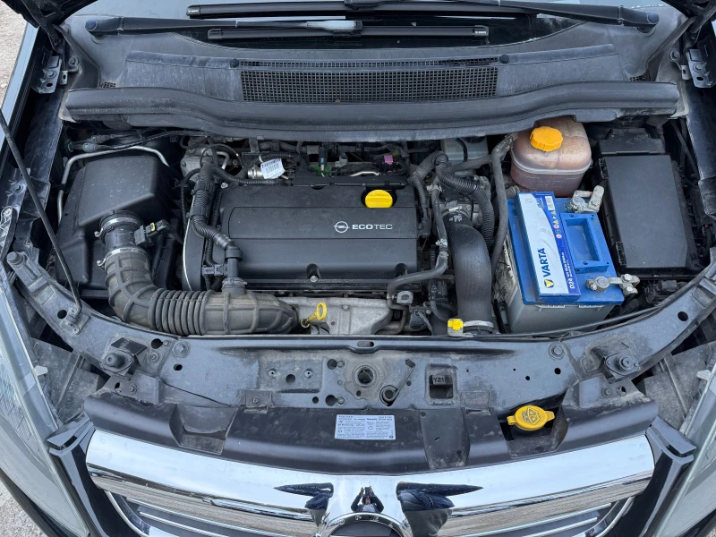 Opel Zafira 1.6i-150к.с-7местна-климатроник-ел пакет-, снимка 17 - Автомобили и джипове - 53029550