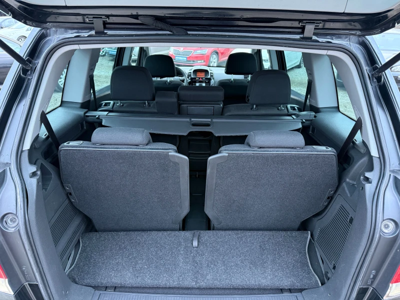 Opel Zafira 1.6i-150к.с-7местна-климатроник-ел пакет-, снимка 12 - Автомобили и джипове - 53029550