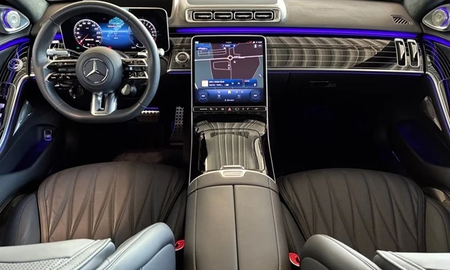 Mercedes-Benz S 63 AMG E Perf Long = Night Package = Гаранция, снимка 6 - Автомобили и джипове - 54778958