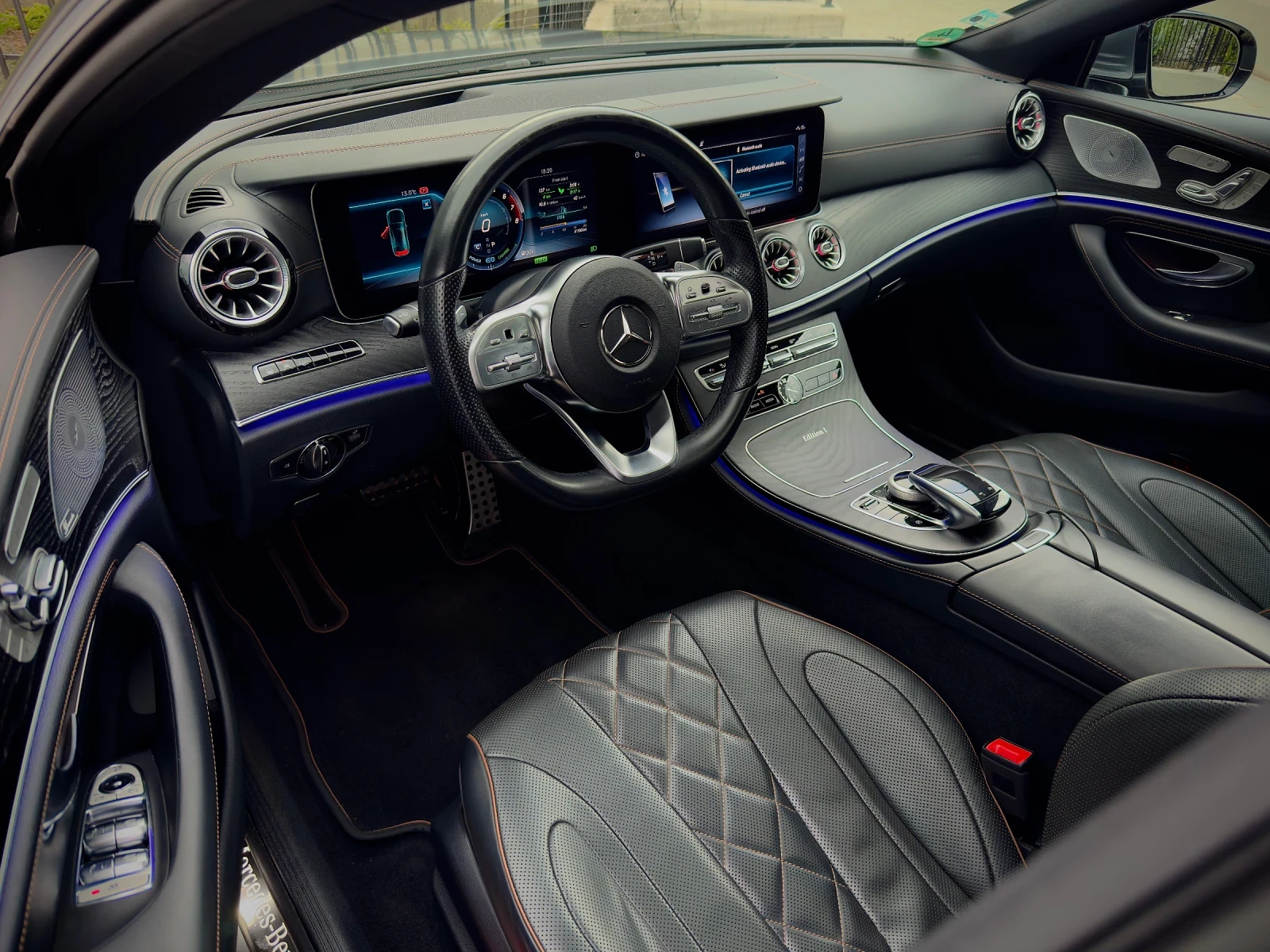 Mercedes-Benz CLS 450 EDITION 1 | Пълна Сервизна история | Фабричен МАТ - изображение 9