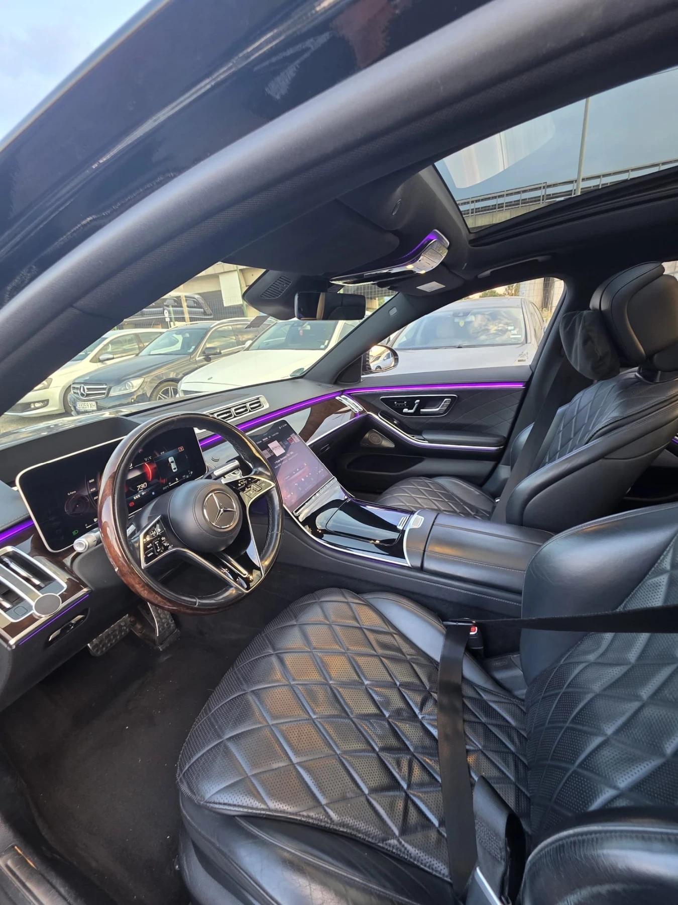 Mercedes-Benz S 350 LONG* AMG* BURMESTER* MASSAGE* TV* 360CAM* FULL*  | Mobile.bg — изображение 15