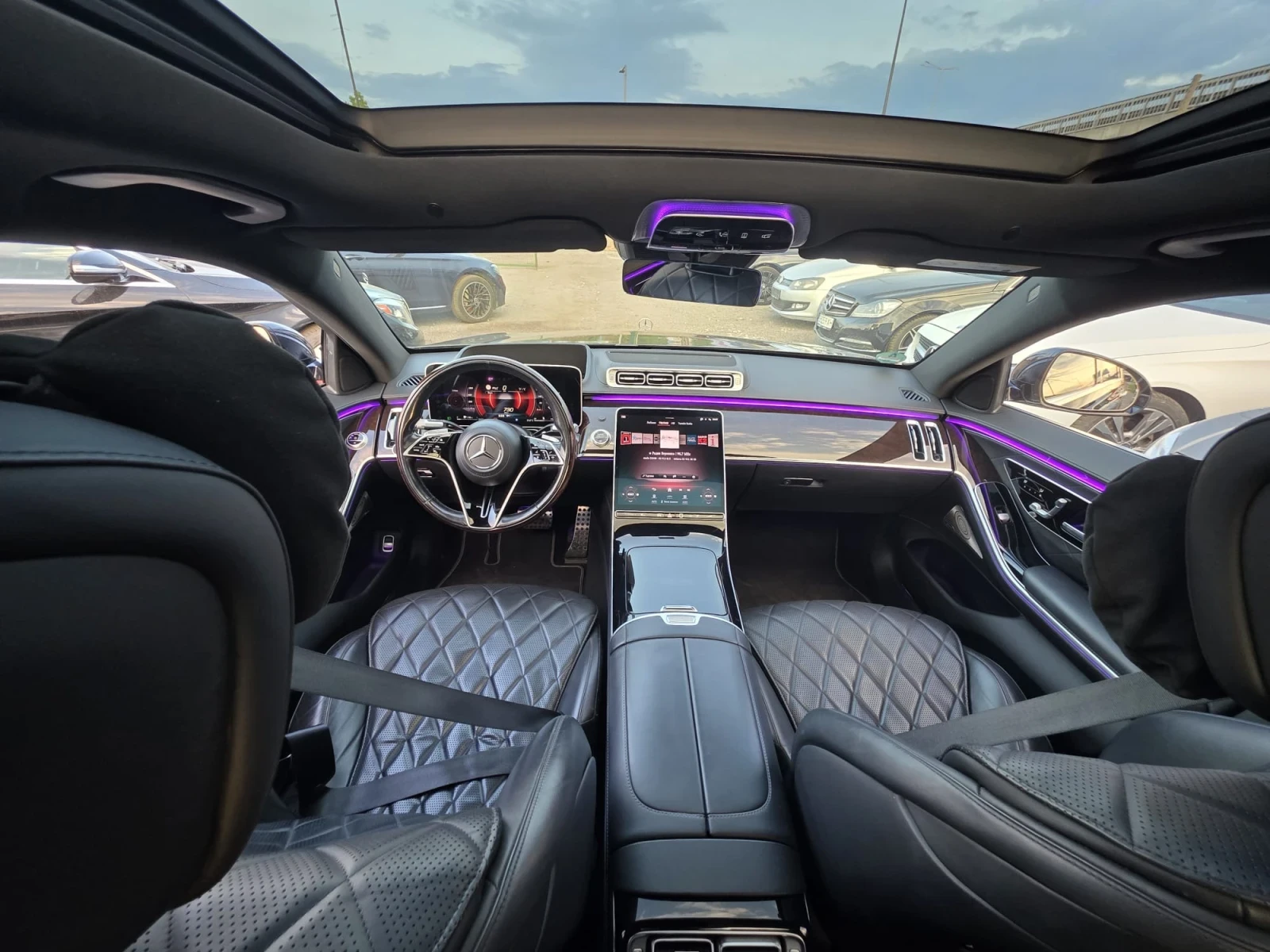 Mercedes-Benz S 350 LONG* AMG* BURMESTER* MASSAGE* TV* 360CAM* FULL*  | Mobile.bg — изображение 17