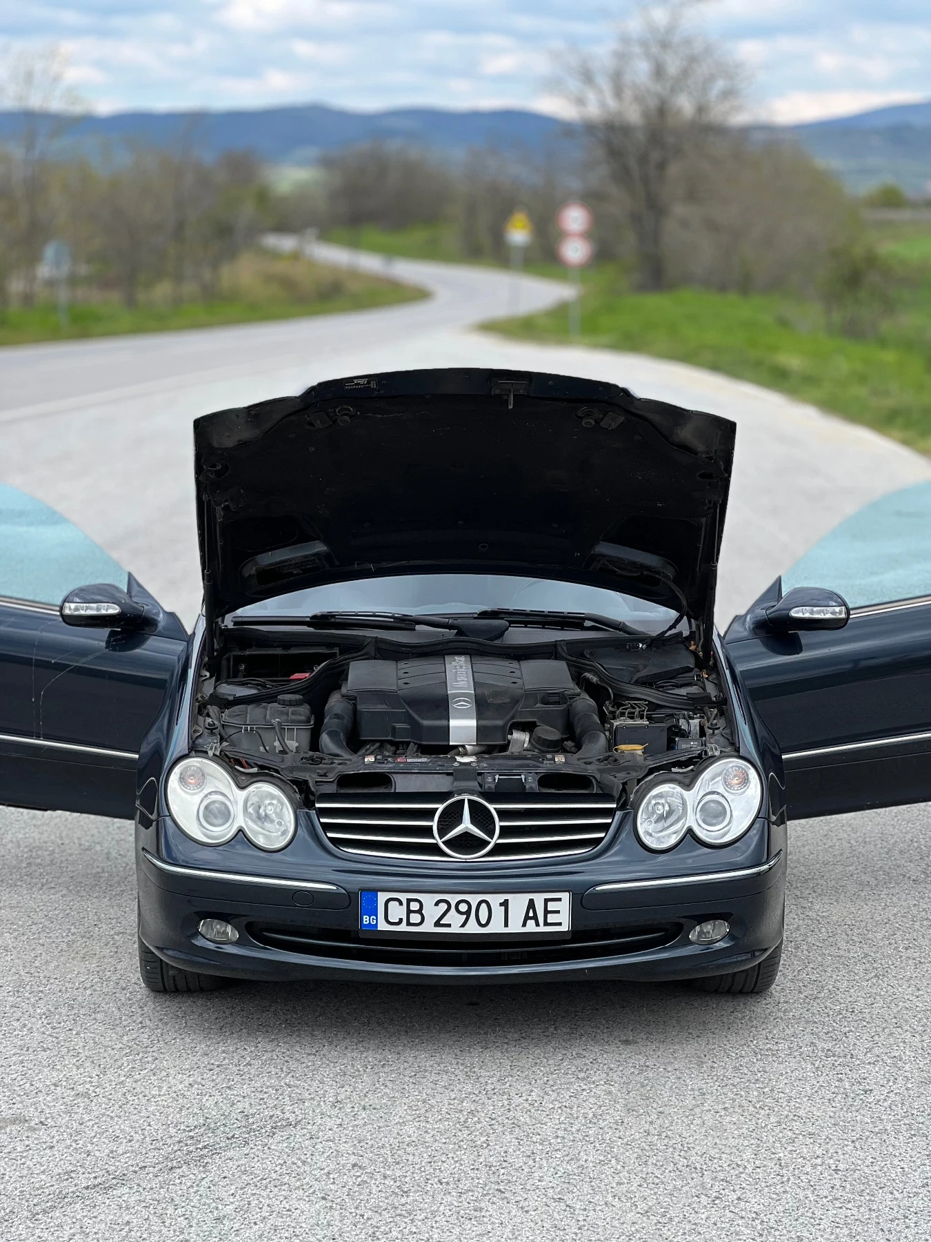 Mercedes-Benz CLK W209, снимка 6 - Автомобили и джипове - 54411188