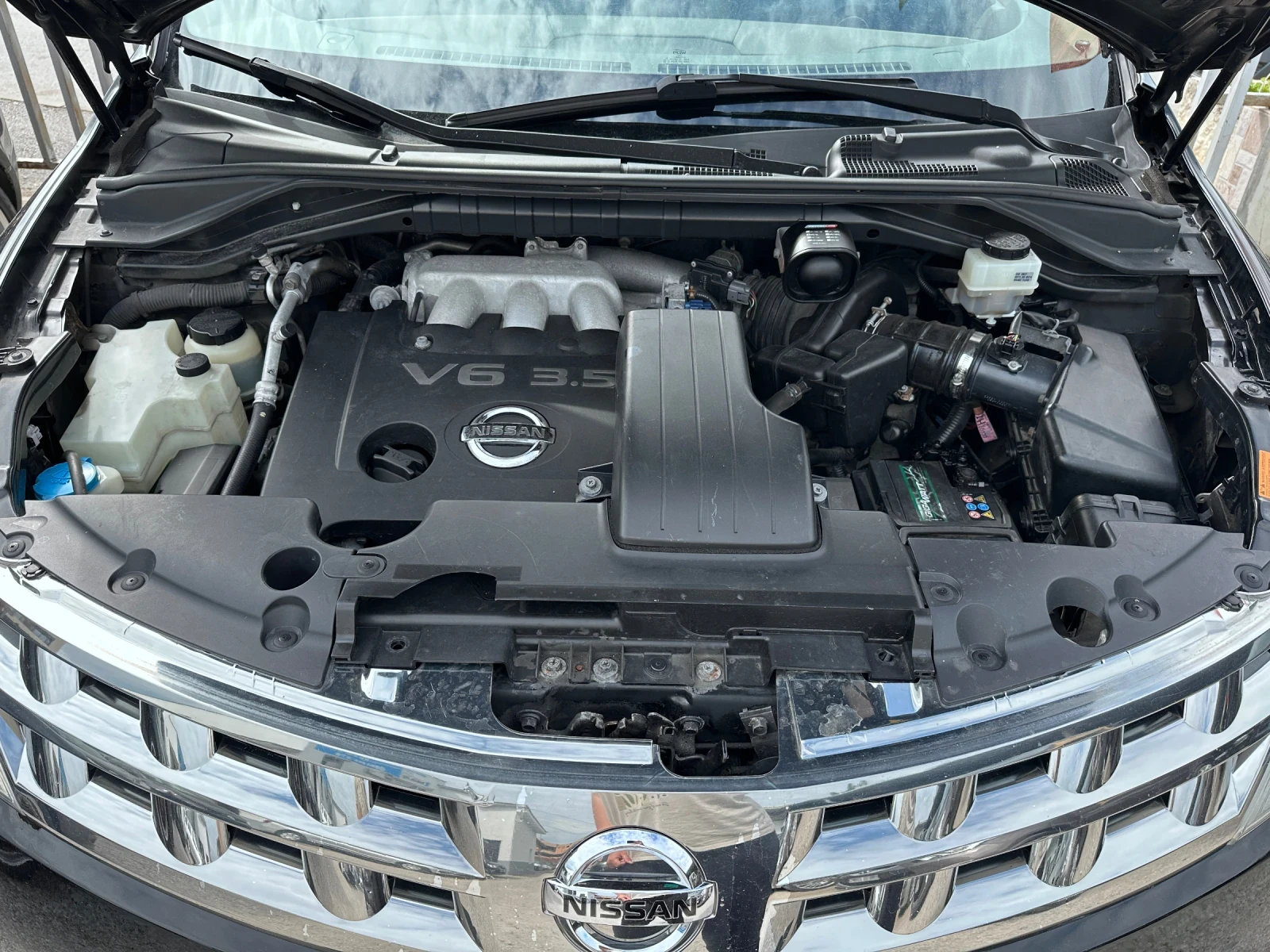 Nissan Murano 3.5i - НАВИГАЦИЯ - РЕАЛНИ КИЛОМЕТРИ, снимка 16 - Автомобили и джипове - 54734740
