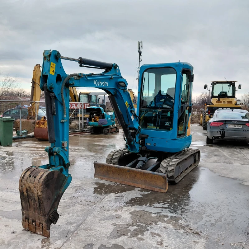 Багер Kubota U30-5 * НАЛИЧЕН * ТОП СЪСТОЯНИЕ * , снимка 8 - Индустриална техника - 51579318