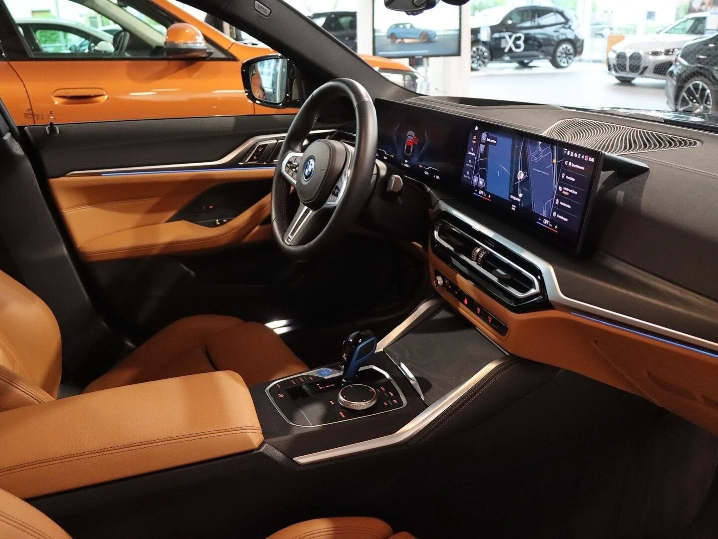 BMW i4 M50 xDrive Dravit/M Седалки/360/Laser/Adaptive M - изображение 6