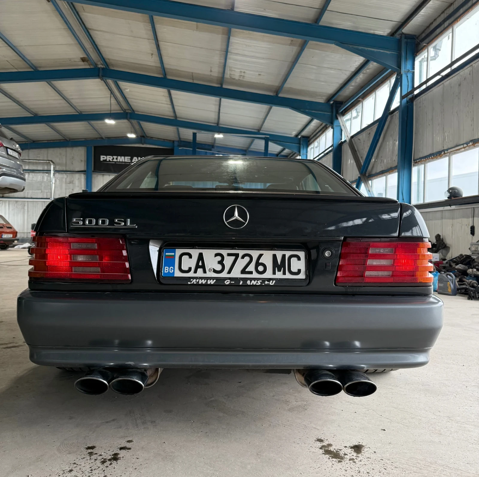 Mercedes-Benz SL 500 V8 automatic 306hp, снимка 2 - Автомобили и джипове - 53916136