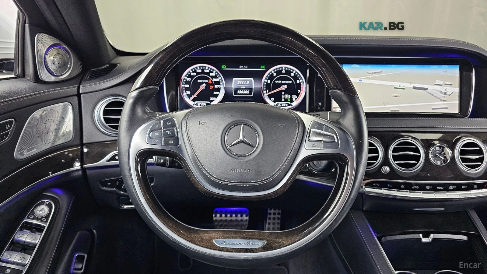 Mercedes-Benz S 63 AMG 4MATIC* 360* МАСАЖИ* ОБДУХ* НАВИ* ПАНО, снимка 11 - Автомобили и джипове - 55925974