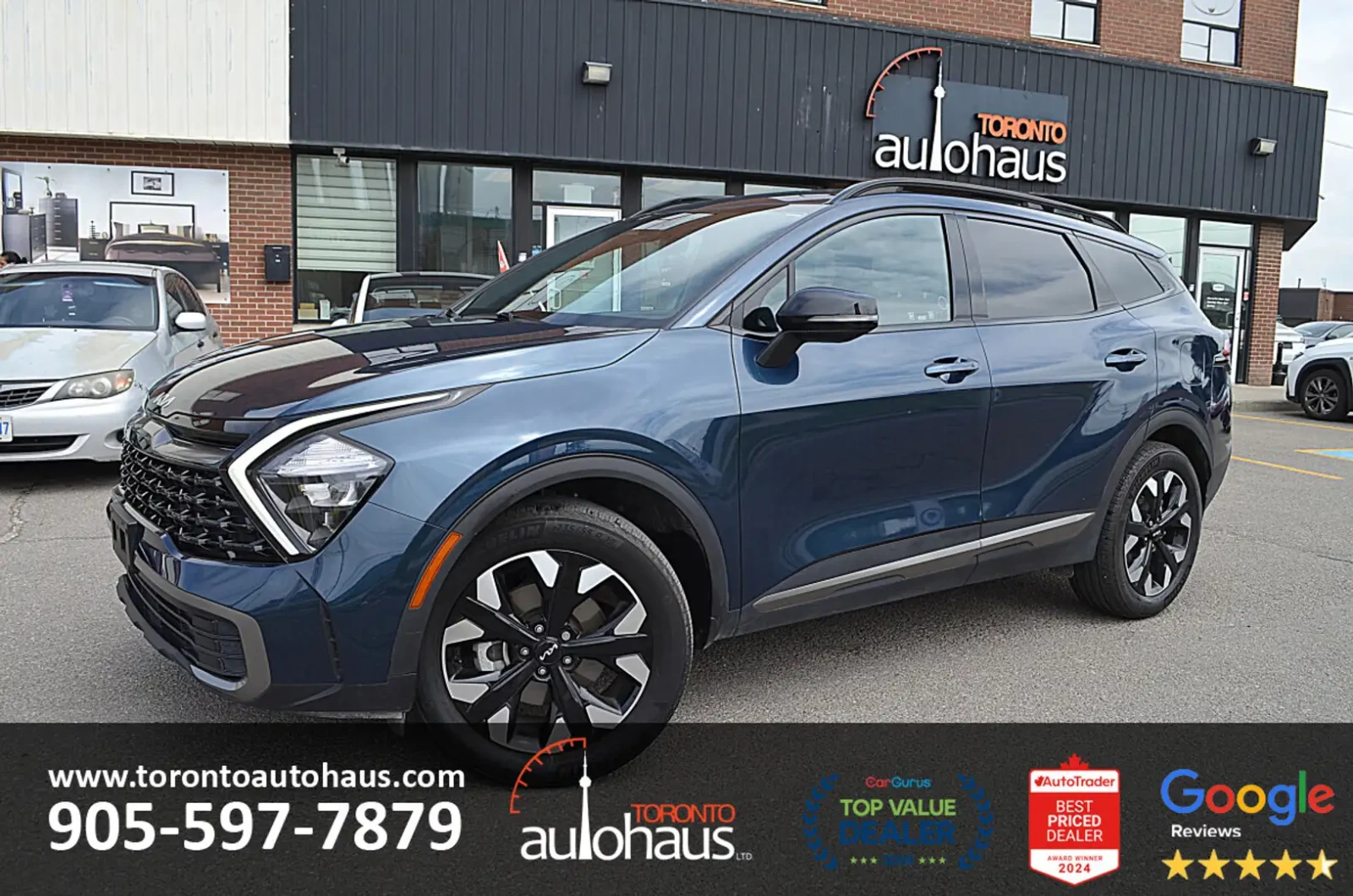 Kia Sportage X-LINE* CAM* CARFAX* KEYLESS* CARPLAY* ПОДГРЕВ* , снимка 1