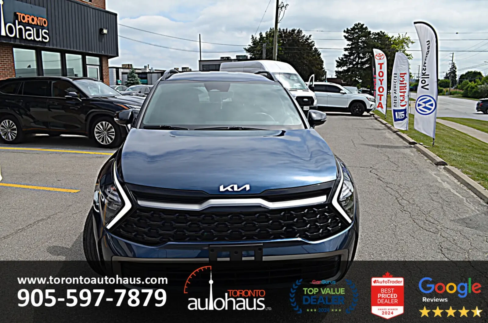 Kia Sportage X-LINE* CAM* CARFAX* KEYLESS* CARPLAY* ПОДГРЕВ*  - изображение 2