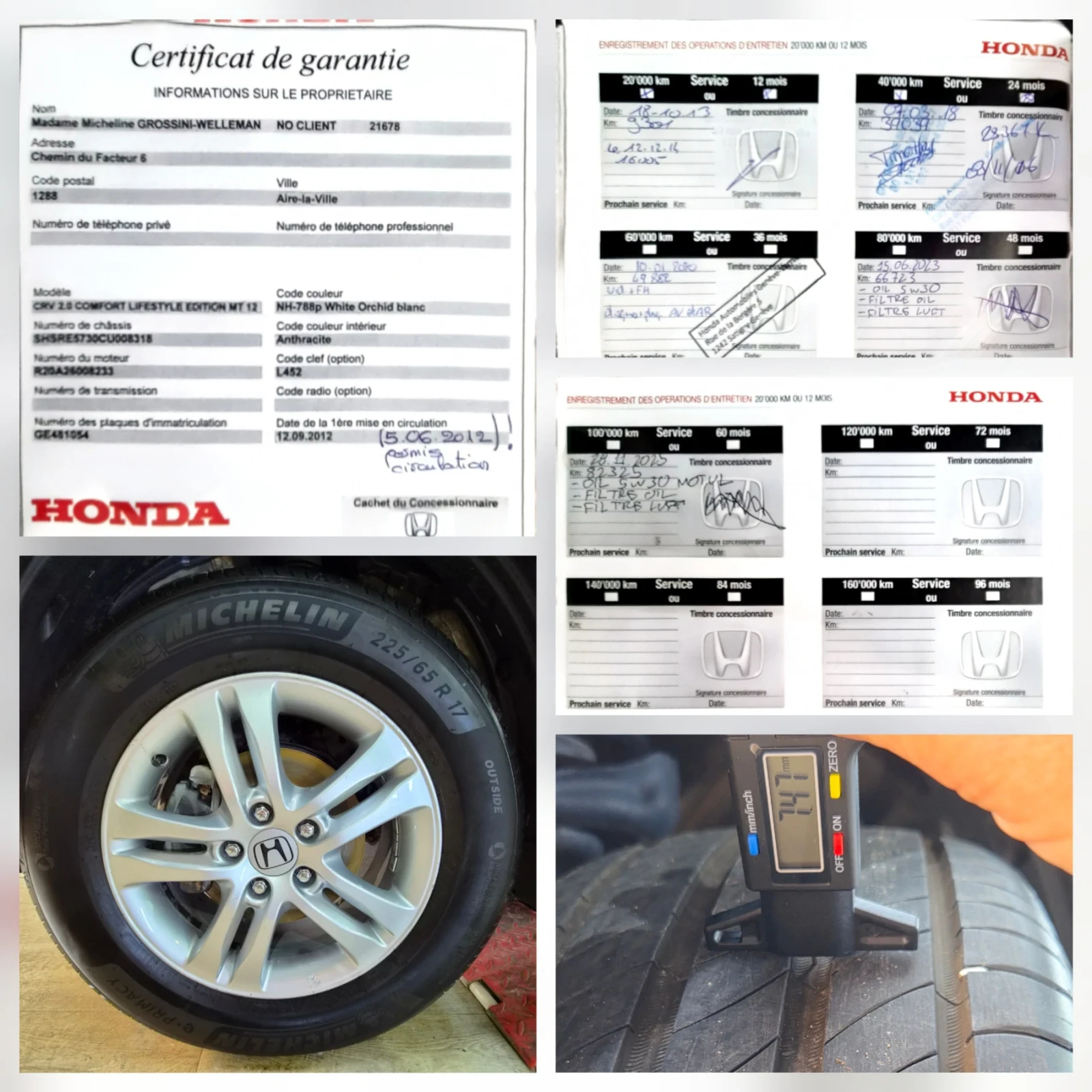 Honda Cr-v 2.0 i-Vtec Facelift EURO5  98453 KM , снимка 16 - Автомобили и джипове - 55477076