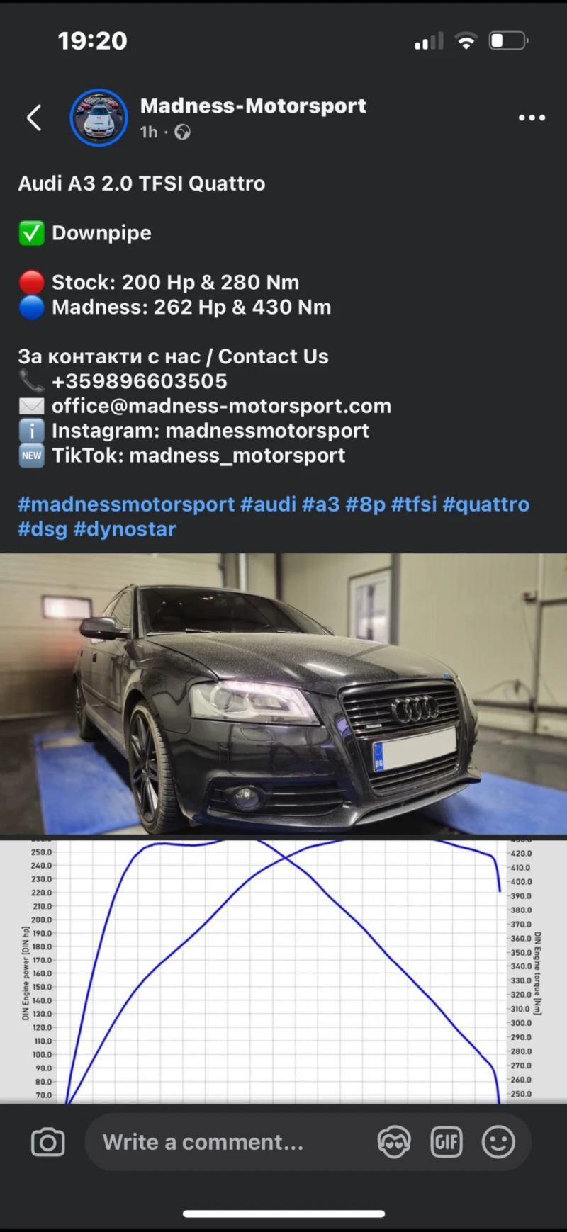 Audi A3 2.0 TFSI 4x4 S-Line, снимка 15 - Автомобили и джипове - 53458918