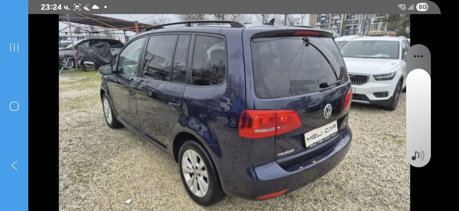 VW Touran 1.6TDI 100%РЕАЛНИ КМ ОТ WV НАВИ ЛИЗИНГ ВИДЕО  - изображение 5