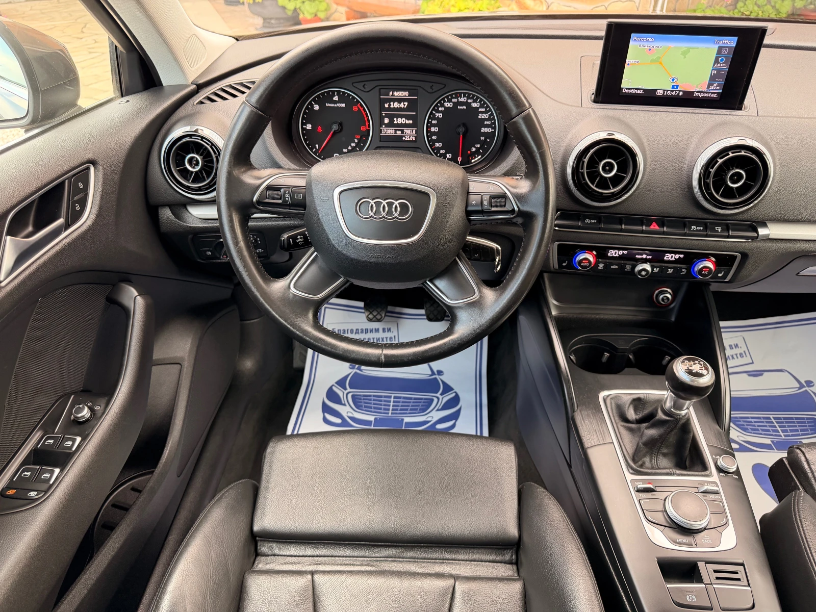 Audi A3 100%км-WAUZZZ8V7FA014186* PANORAMA* 6sk* 100ks* LI, снимка 3 - Автомобили и джипове - 54510400
