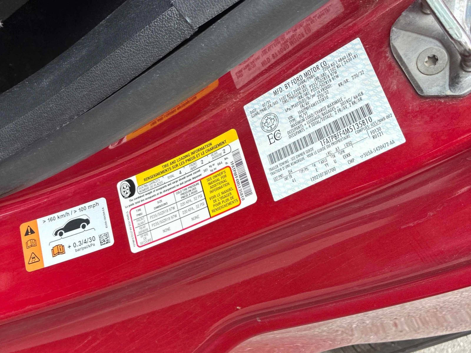 Ford Mustang * GT Premium * CARFAX * ЦЕНА ДО БГ, снимка 15 - Автомобили и джипове - 55972451