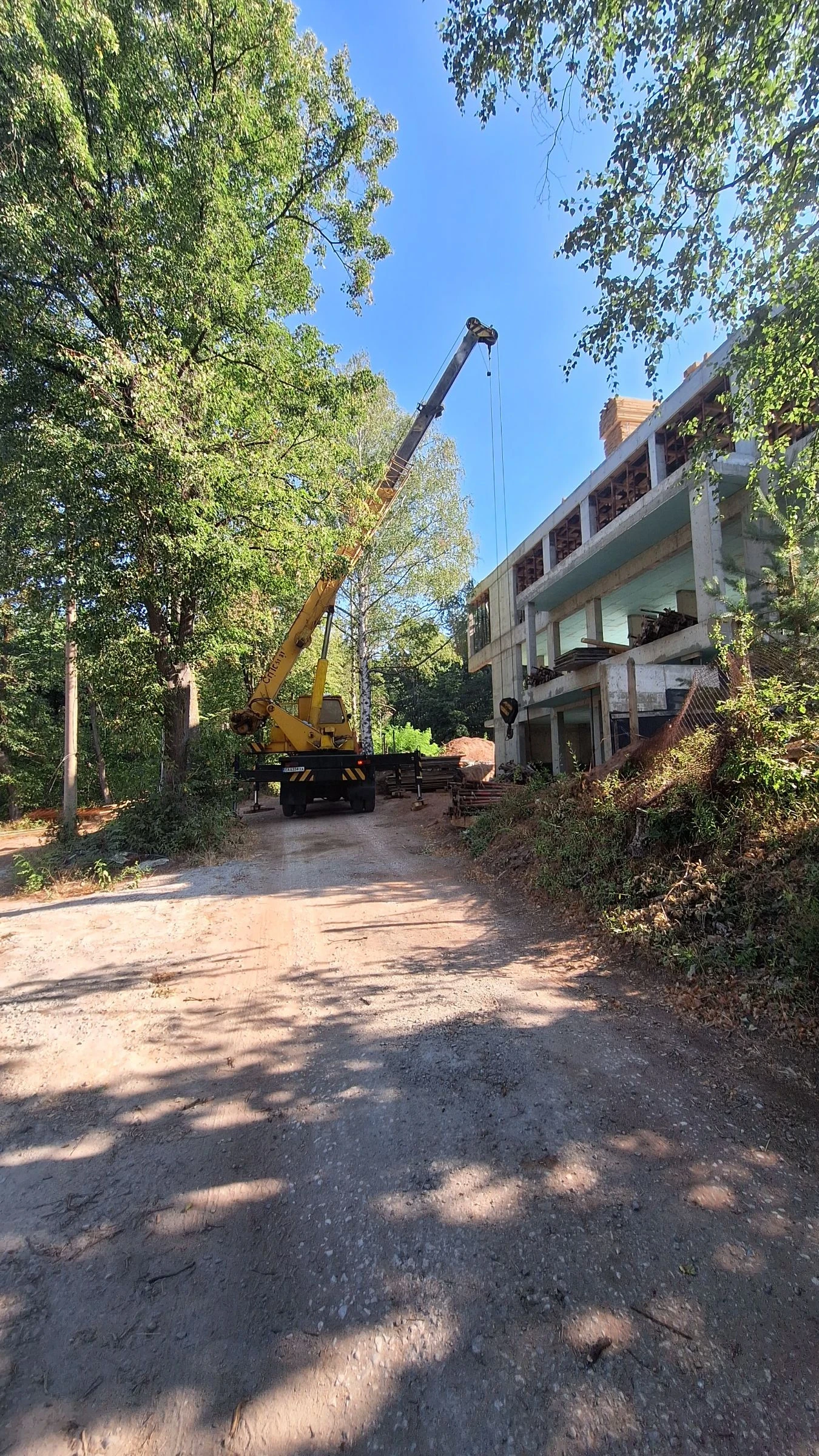 Автокран Друга марка Бартер за строителна техника, снимка 1