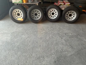 Гуми с джанти  195/80R15, снимка 1