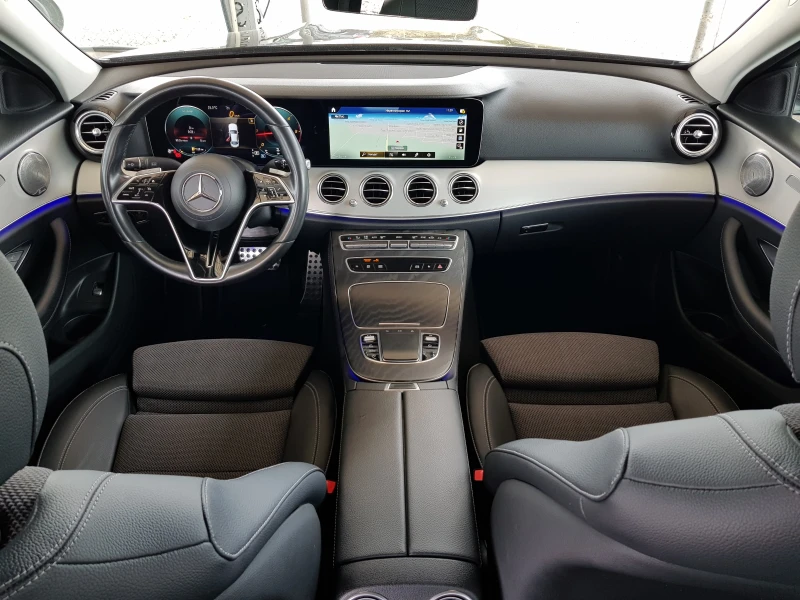 Mercedes-Benz E 220 D 4matic AMG FACELIFT /07/2021 г. ЛИЗИНГ, снимка 10 - Автомобили и джипове - 53245007