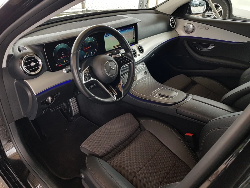 Mercedes-Benz E 220 D 4matic AMG FACELIFT /07/2021 г. ЛИЗИНГ, снимка 9 - Автомобили и джипове - 53245007
