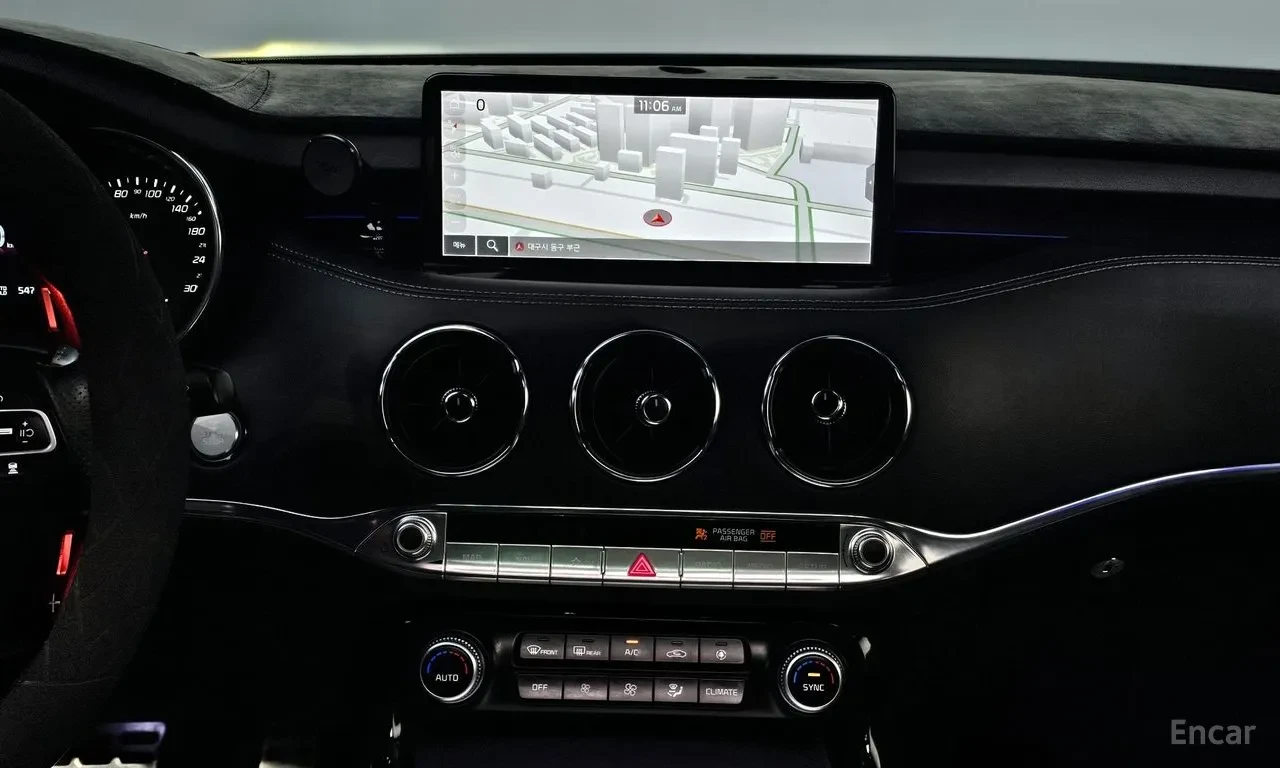 Kia Stinger GT AWD* HEAD-UP* ПОДГРЕВ* ОБДУХВАНЕ* 360 КАМЕРИ, снимка 11 - Автомобили и джипове - 54354897