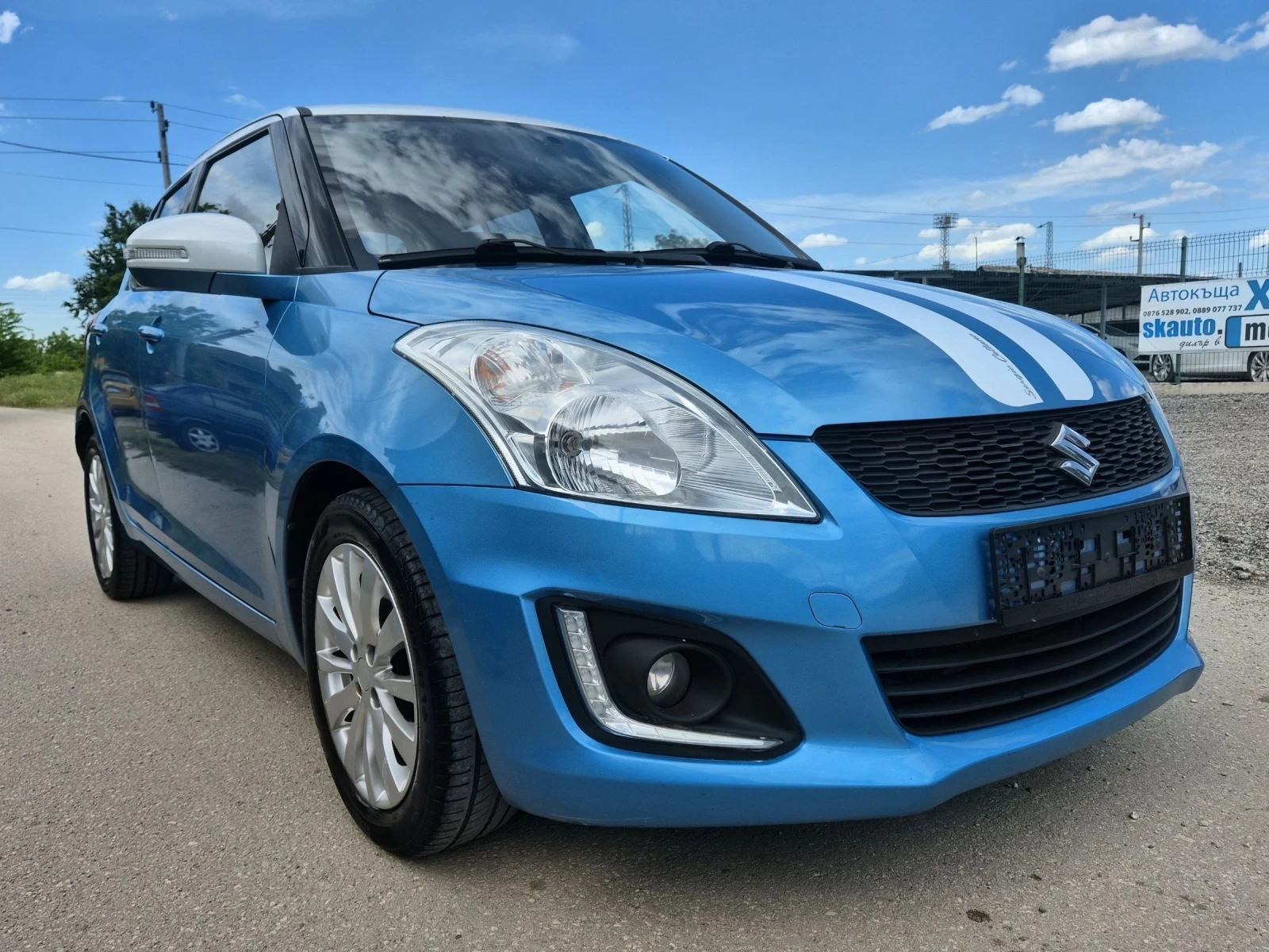 Suzuki Swift 1.2i АВТОМАТ FACE , снимка 3 - Автомобили и джипове - 54567625