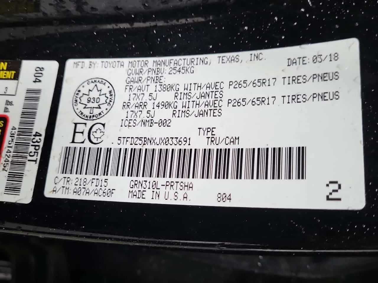 Toyota Tacoma * SR5 CREW CAB LONG BED * 2 КЛЮЧА * , снимка 16 - Автомобили и джипове - 54109973