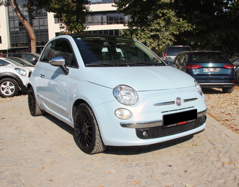 Fiat 500 LPG CABRIO AUTOMATIC НОВ ВНОС  , снимка 3 - Автомобили и джипове - 47450393