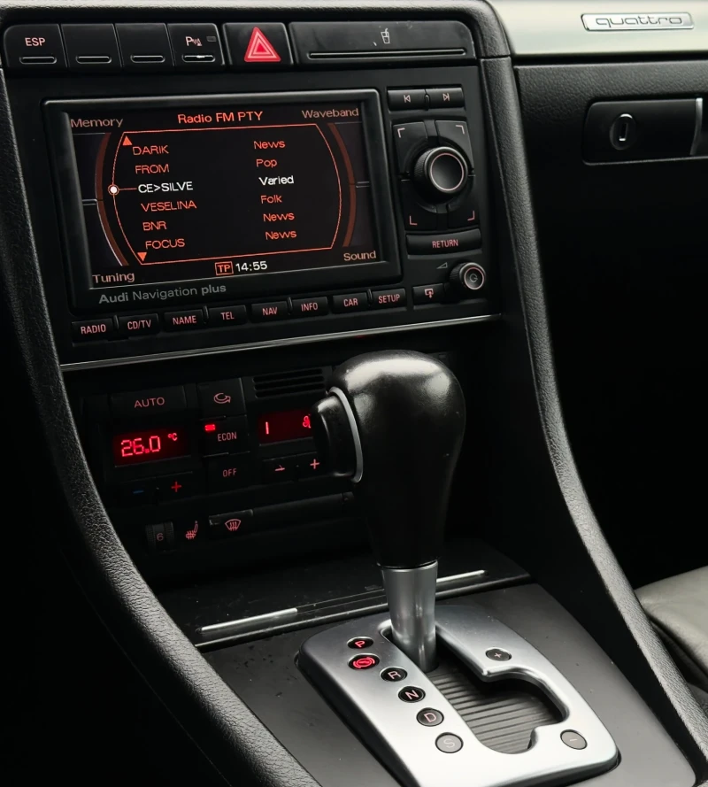 Audi A4 3.0TDi 4x4* AVTOMAT* NAVI* , снимка 13 - Автомобили и джипове - 53280809