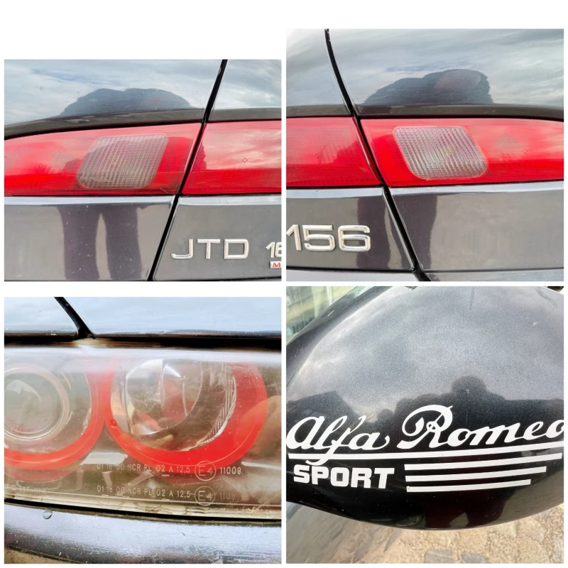 Alfa Romeo 156 1.9JTD/180hp* 6 скорости* Кожа* И много други екст, снимка 14 - Автомобили и джипове - 53468283