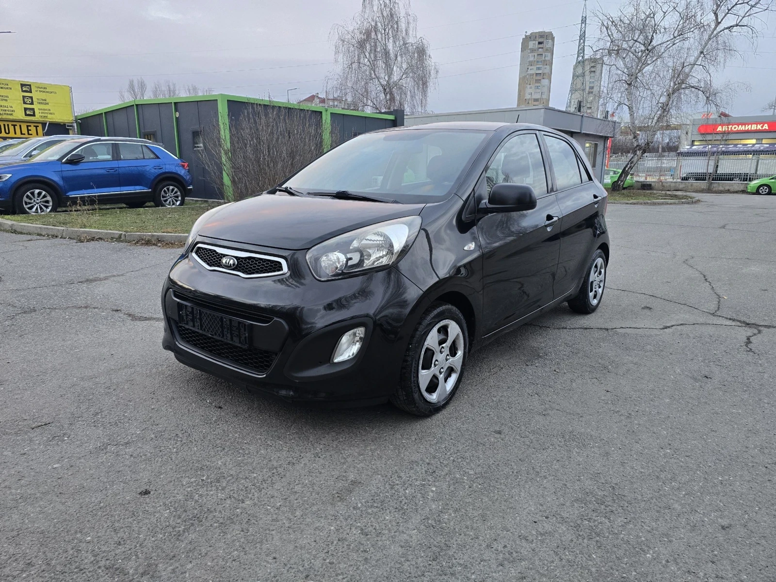 Kia Picanto 1.0Бензин/Фабрична-Газ/Климатик, снимка 1