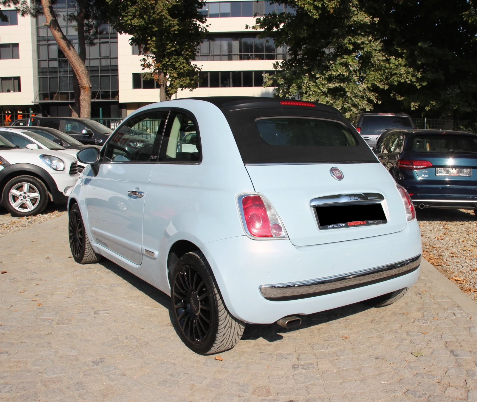 Fiat 500 LPG CABRIO AUTOMATIC НОВ ВНОС   - изображение 7