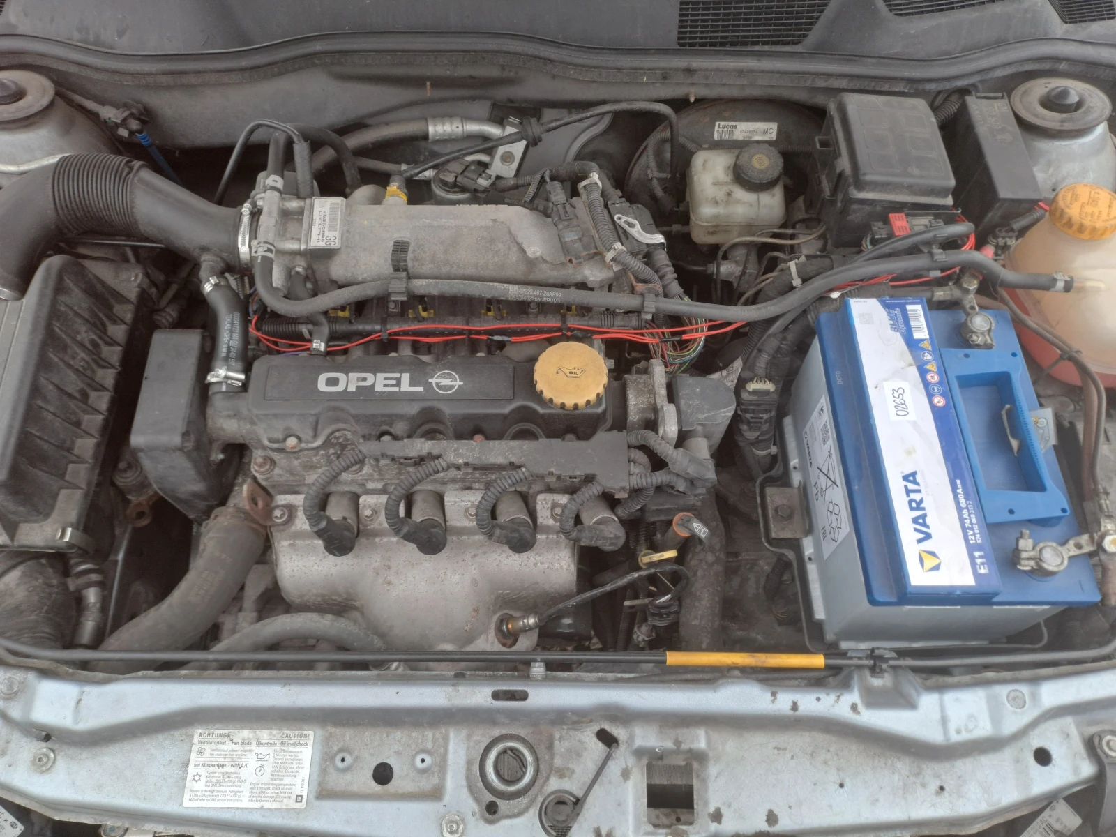 Opel Astra 1.6АВТОМАТ , снимка 5 - Автомобили и джипове - 54034314