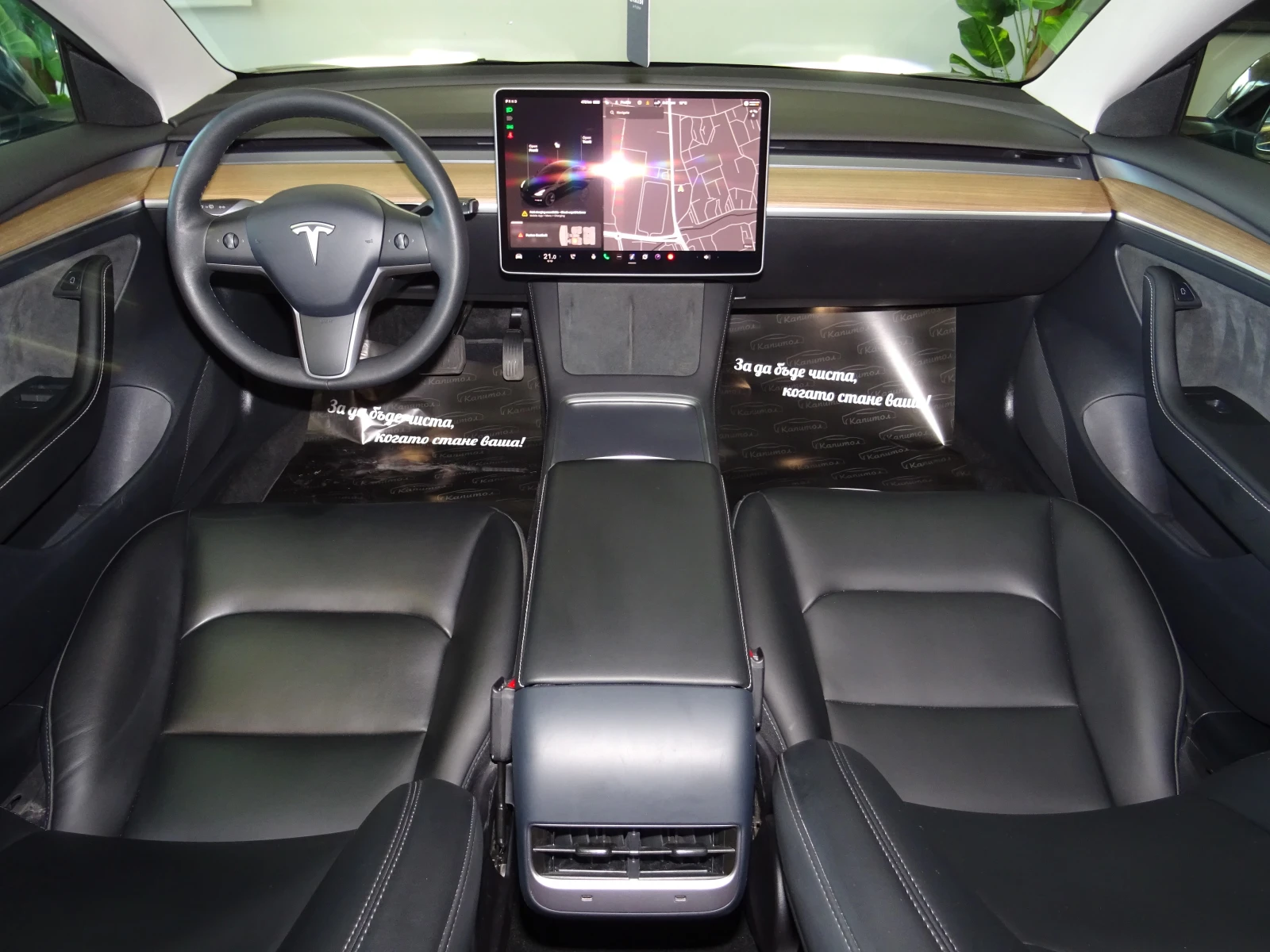 Tesla Model 3 LONG RANGE HEAT PUMP RWD 325КС, снимка 9 - Автомобили и джипове - 54401014