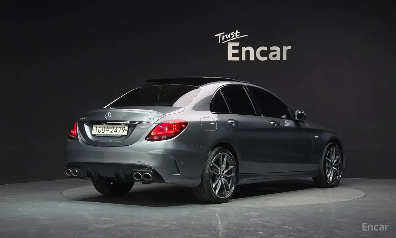 Mercedes-Benz C 43 AMG 4MATIC / FACELIFT / BURMESTER / 360 / PANO / HUD, снимка 2 - Автомобили и джипове - 54777892