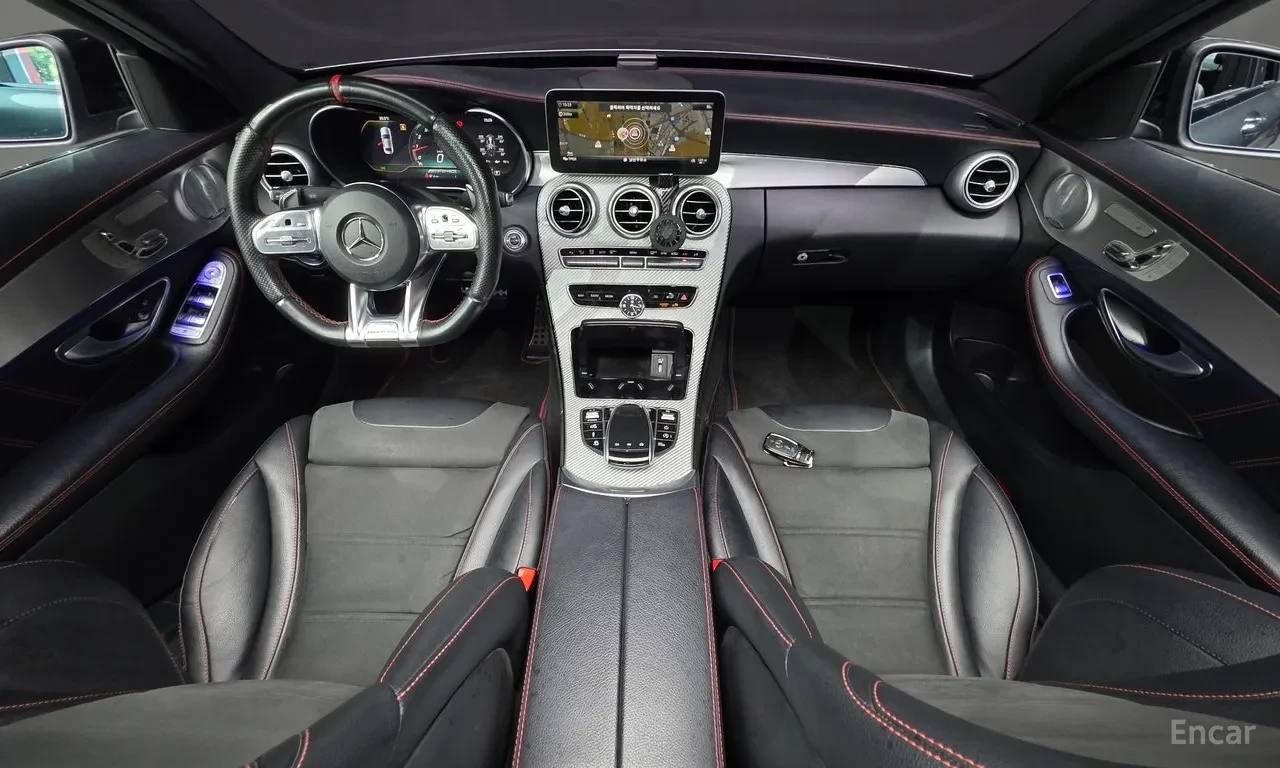 Mercedes-Benz C 43 AMG 4MATIC / FACELIFT / BURMESTER / 360 / PANO / HUD, снимка 10 - Автомобили и джипове - 54777892