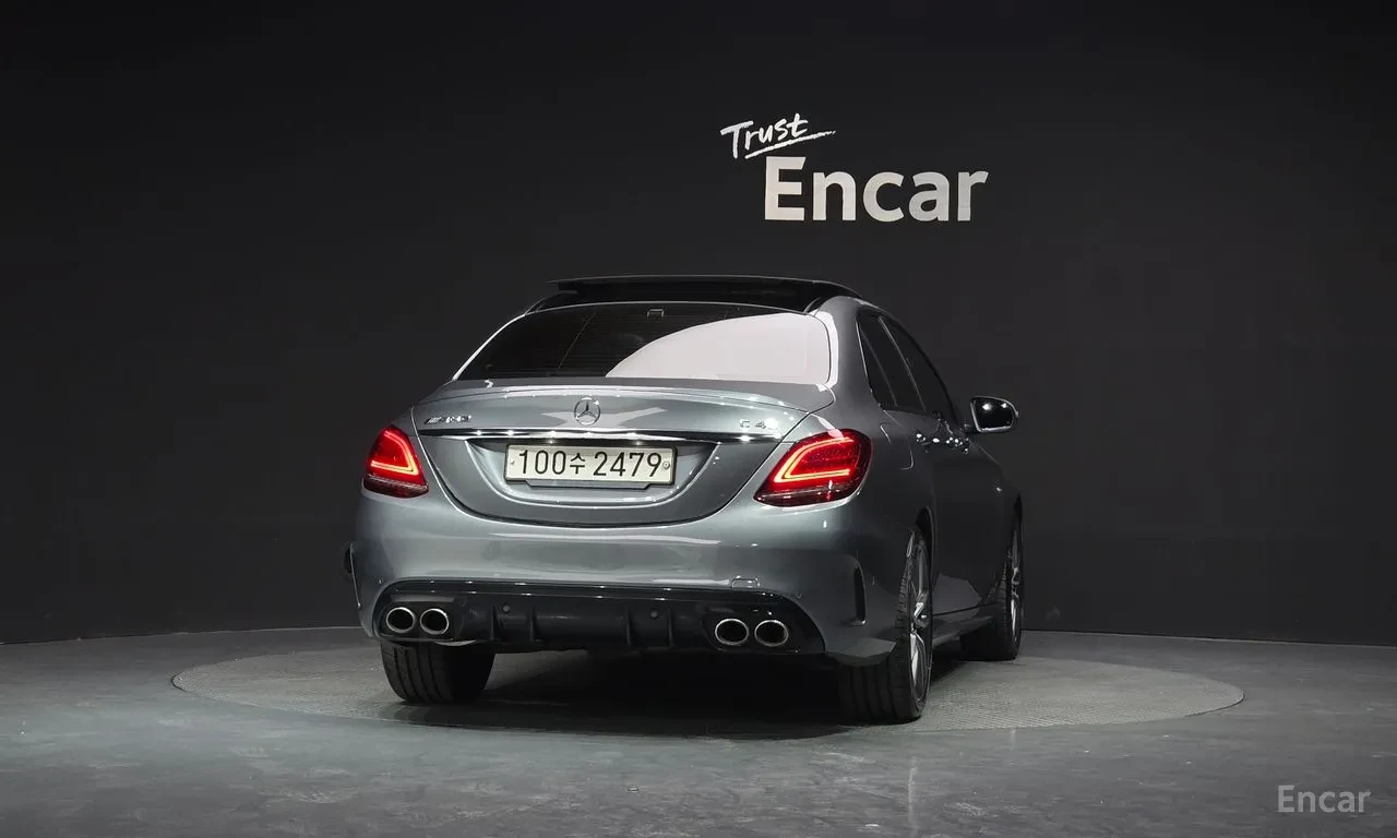Mercedes-Benz C 43 AMG 4MATIC / FACELIFT / BURMESTER / 360 / PANO / HUD, снимка 4 - Автомобили и джипове - 54777892