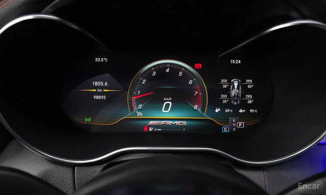 Mercedes-Benz C 43 AMG 4MATIC / FACELIFT / BURMESTER / 360 / PANO / HUD, снимка 12 - Автомобили и джипове - 54777892