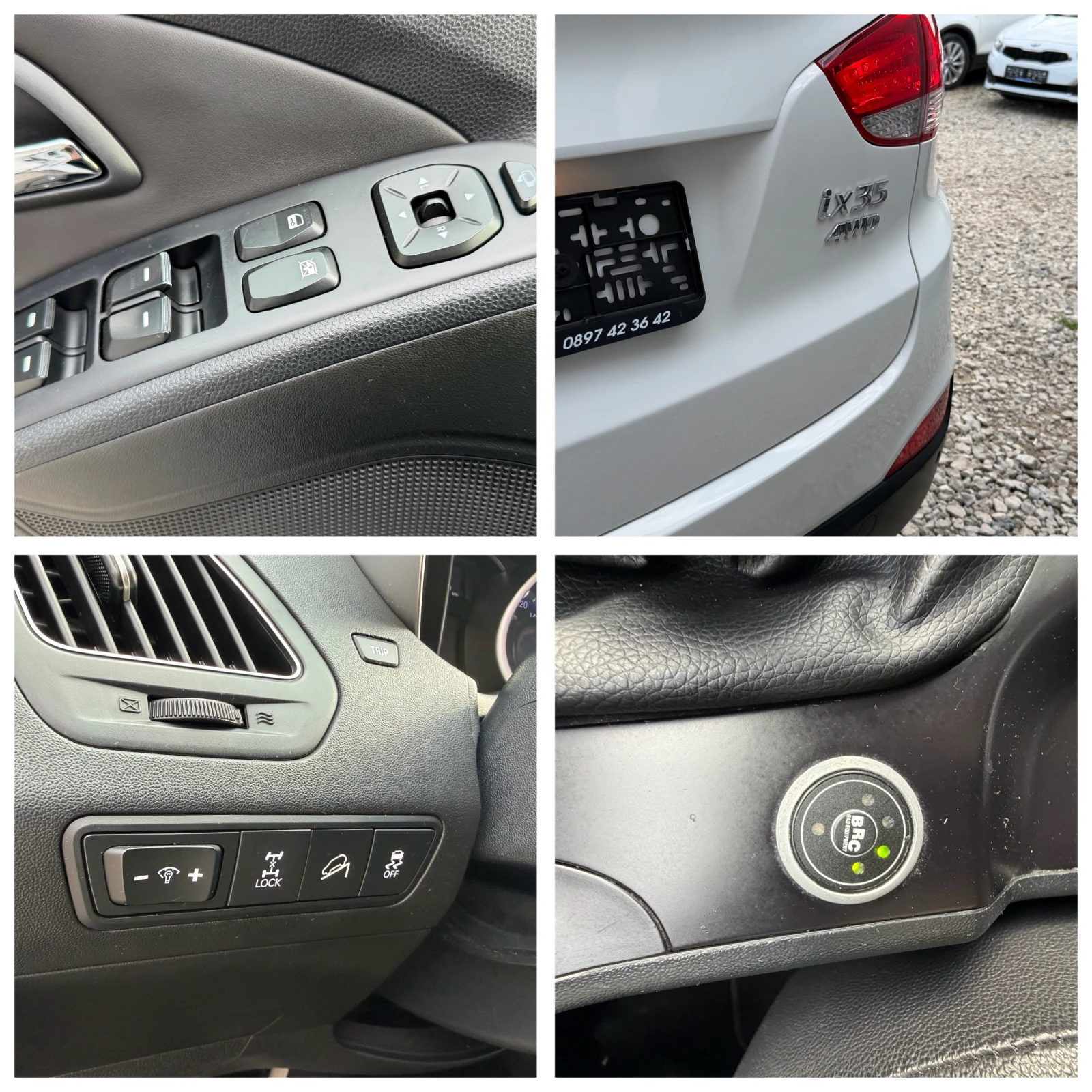 Hyundai IX35 2.0BENZIN* GAZ* 4x4* TOP, снимка 17 - Автомобили и джипове - 54390404