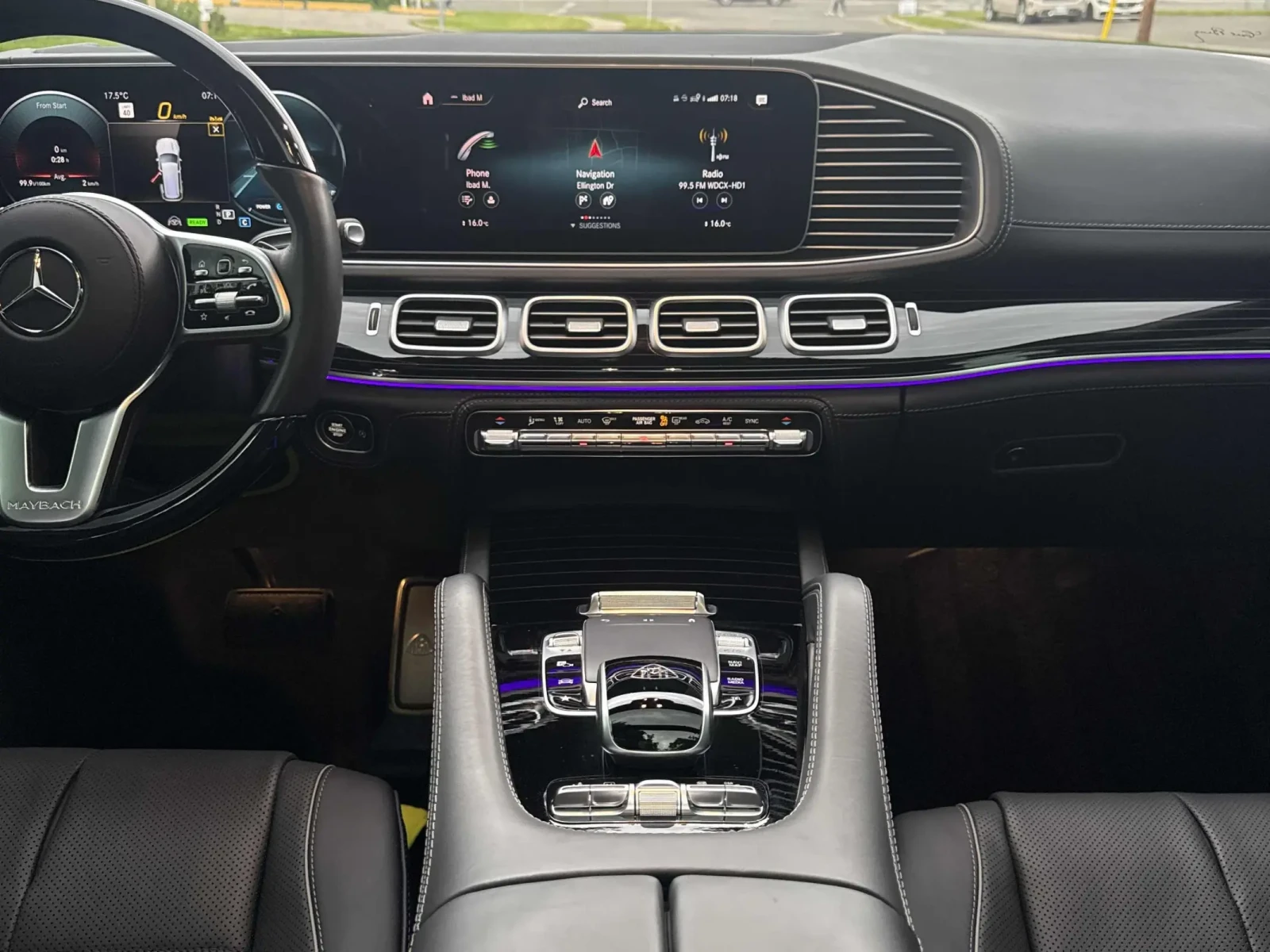 Mercedes-Benz GLS 600 Maybach/MANUFAKTUR/Executive/Extended/Warranty, снимка 9 - Автомобили и джипове - 55347140