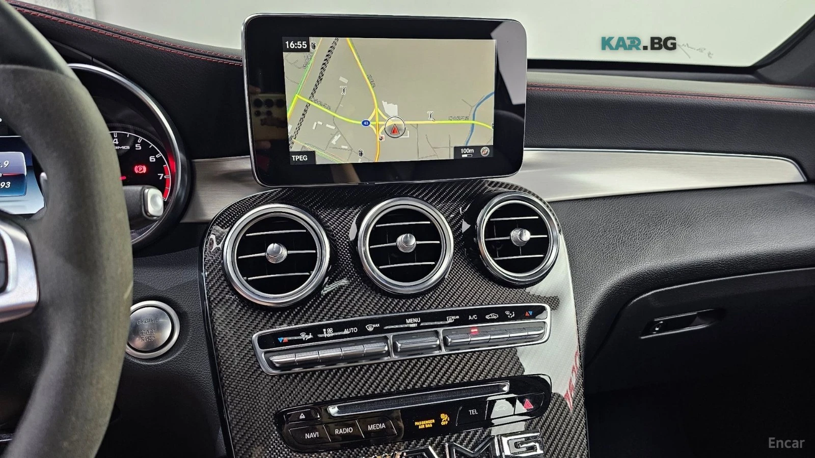 Mercedes-Benz GLC 43 AMG HUD* 360* КОЖА* НАВИ* ПАНО* АВТОКРЕДИТ, снимка 12 - Автомобили и джипове - 55724137