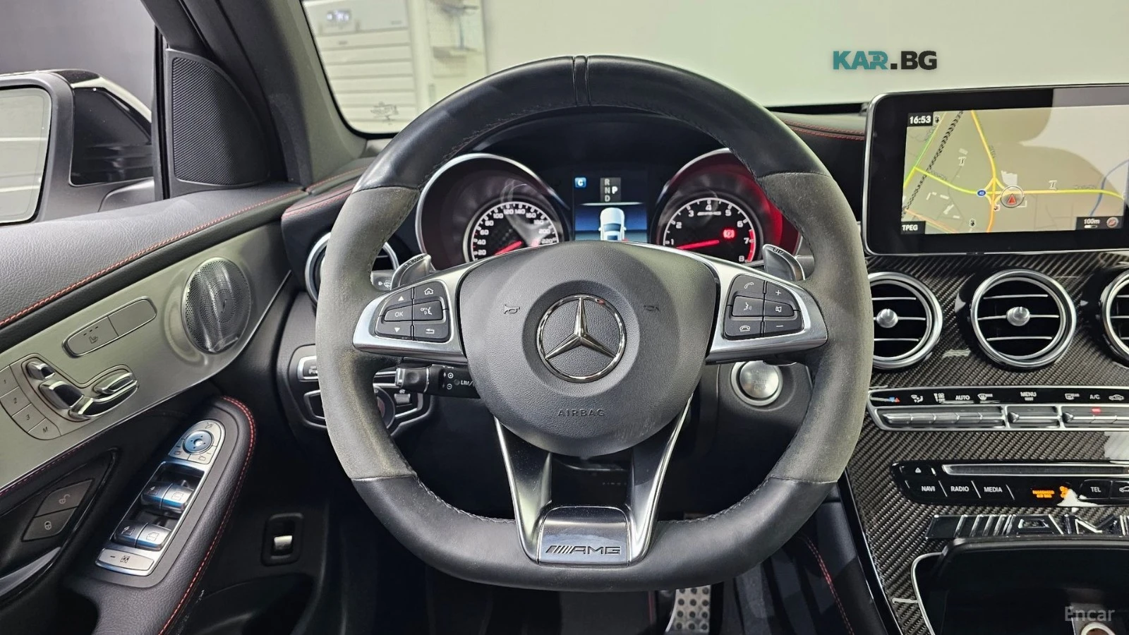 Mercedes-Benz GLC 43 AMG HUD* 360* КОЖА* НАВИ* ПАНО* АВТОКРЕДИТ, снимка 11 - Автомобили и джипове - 55724137