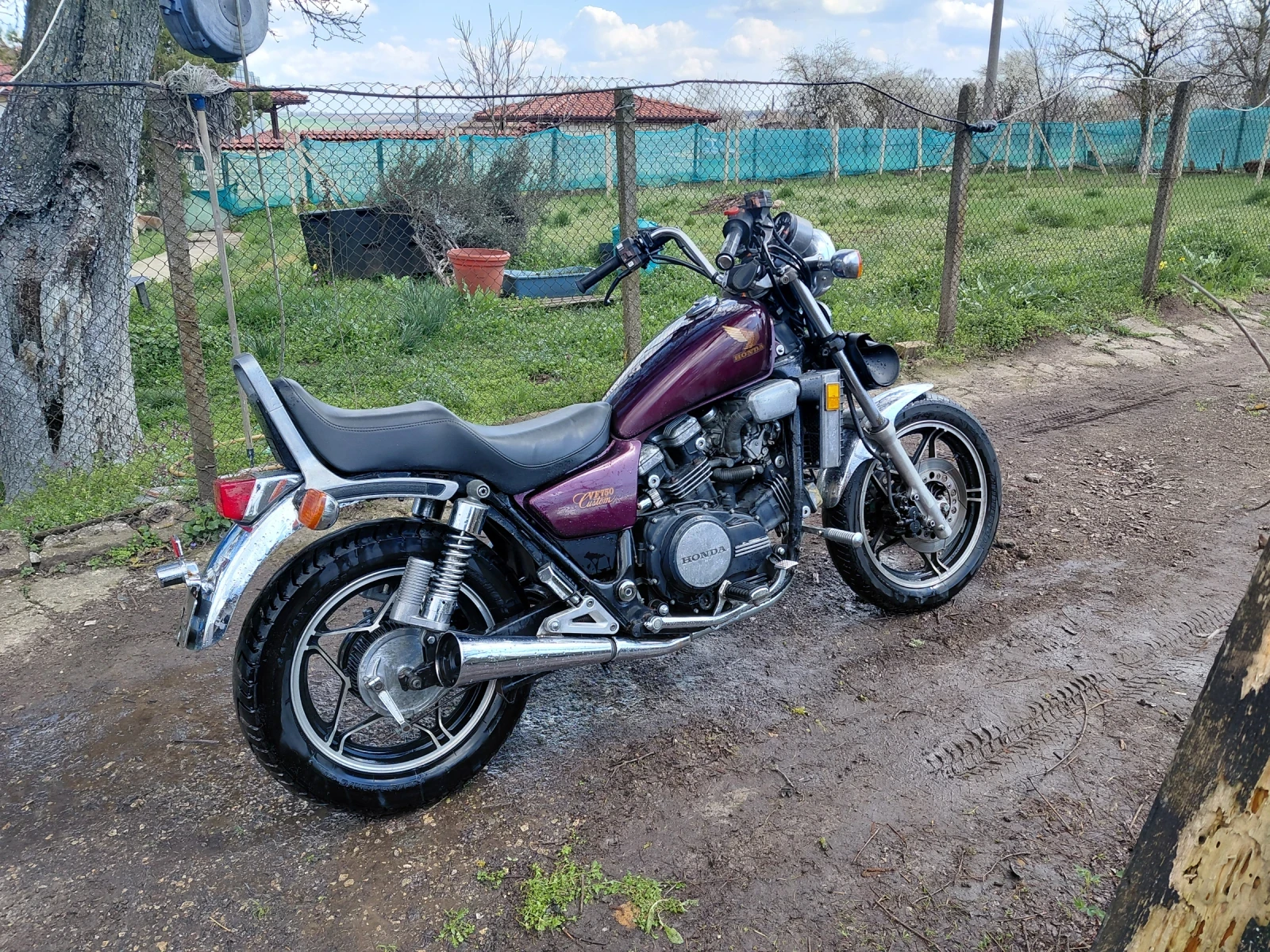 Honda Magna 750, снимка 12 - Мотоциклети и мототехника - 54968611