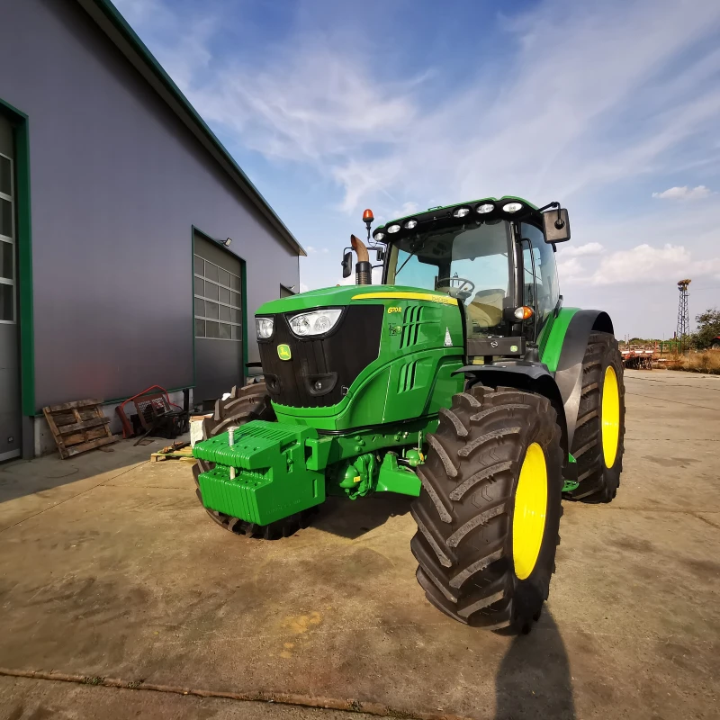 Трактор John Deere 6170R ЛИЗИНГ с 20%първоначална вноска, снимка 2 - Селскостопанска техника - 43596430