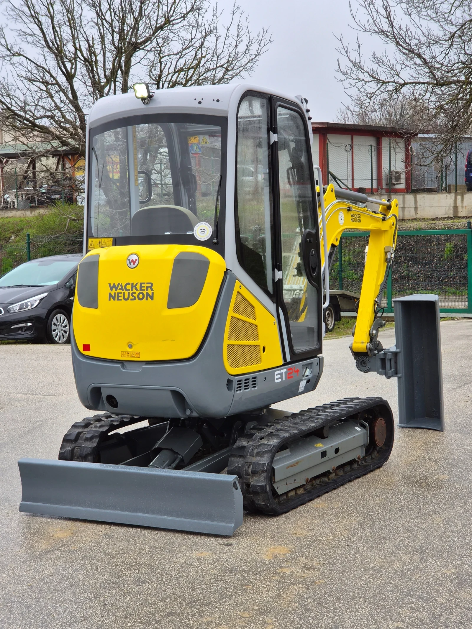 Багер Wacker NEUSON ET24/2.4т/465м.ч/Хидр.бързосмяна+ POWERTILT, снимка 4 - Индустриална техника - 54130503