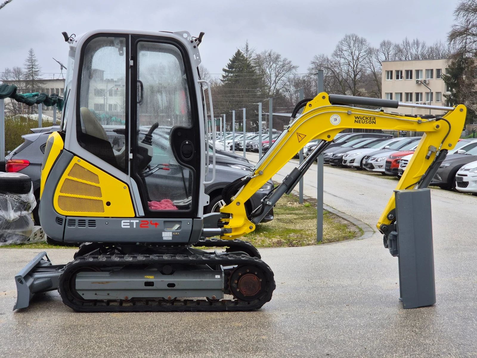 Багер Wacker NEUSON ET24/2.4т/465м.ч/Хидр.бързосмяна+ POWERTILT, снимка 3 - Индустриална техника - 54130503