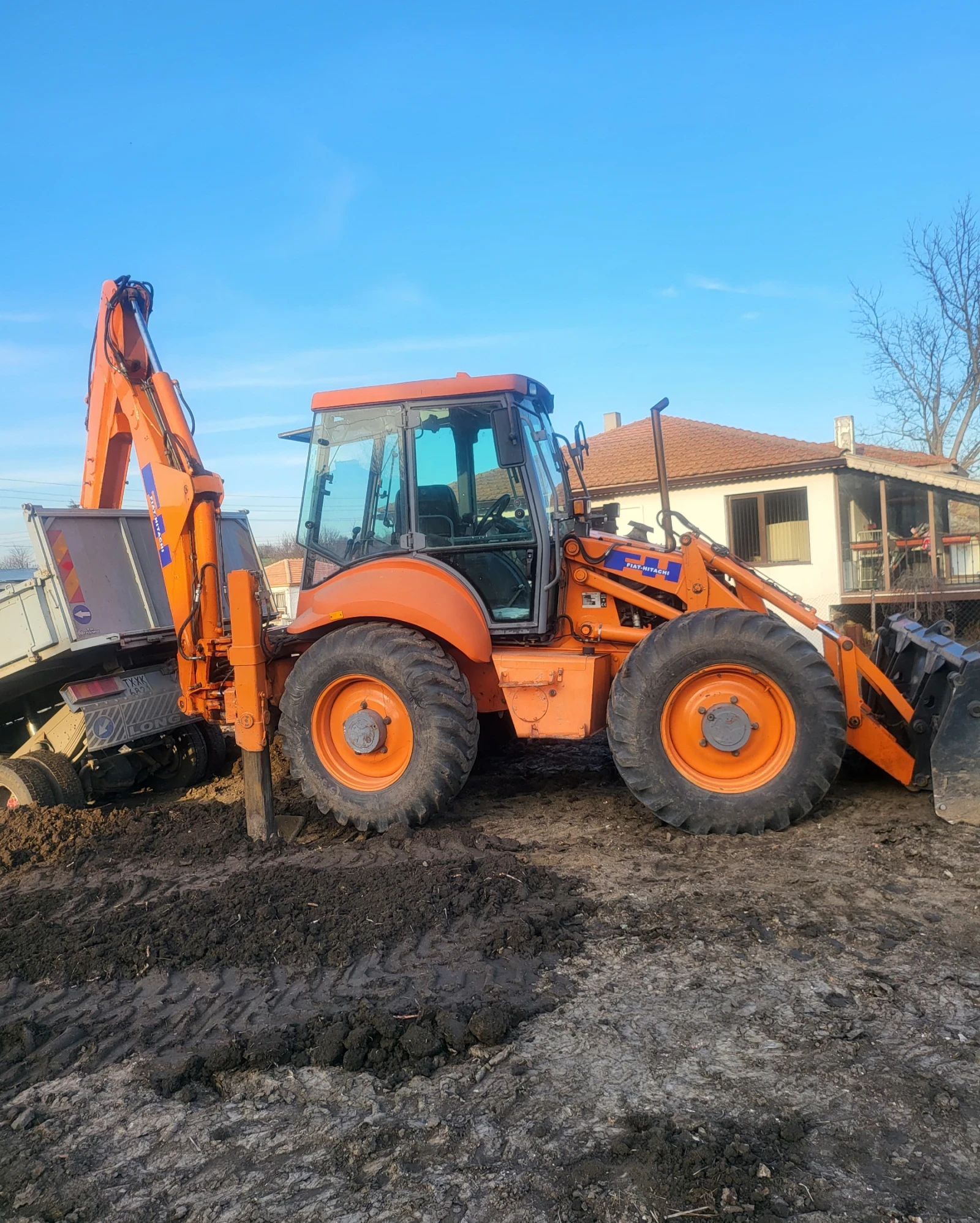 Багер FIAT Hitachi Hitachi, снимка 2 - Индустриална техника - 54167284